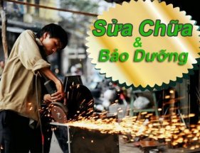 Bảo trì , bảo dưỡng thiết bị máy móc